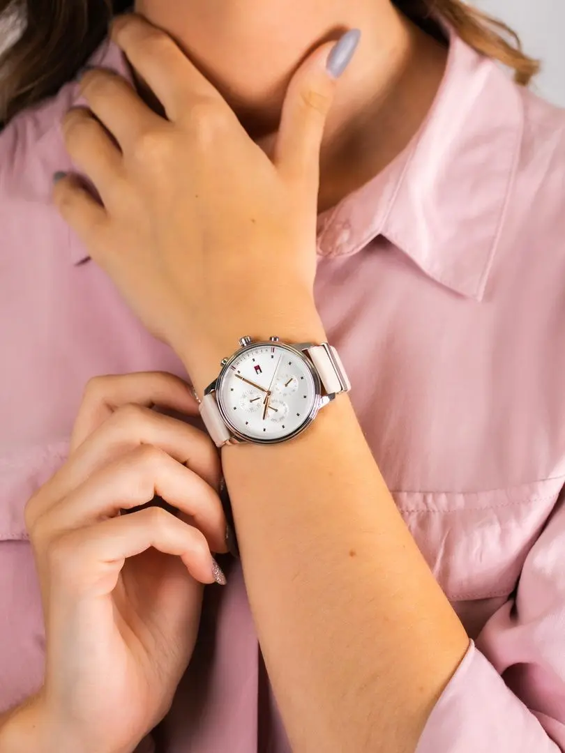 Ceas de mana Tommy Hilfiger Blake 1781906 (Pink/Silver) - 4