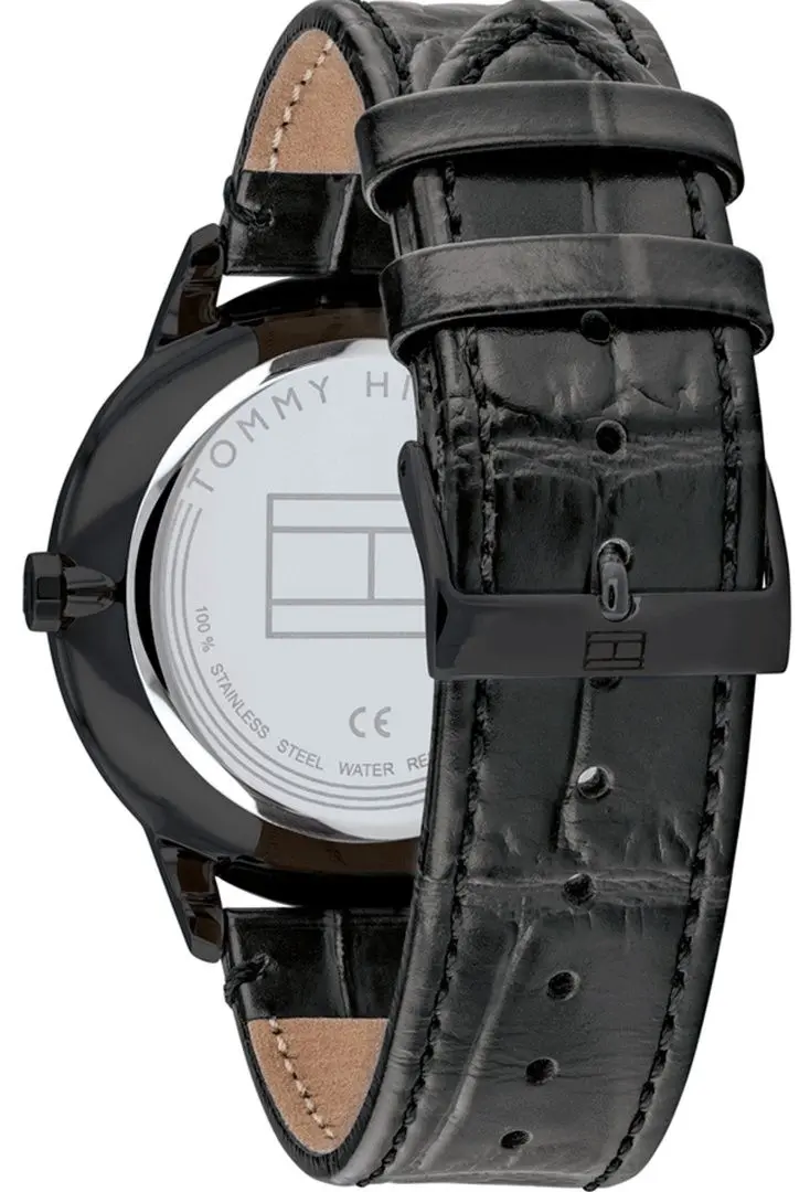 Ceas de mana Tommy Hilfiger Brad 1710388 (Black) - 3