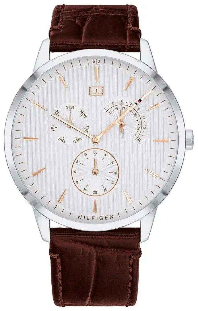 Наручные часы Tommy Hilfiger Brad 1710389 (Brown/Silver)