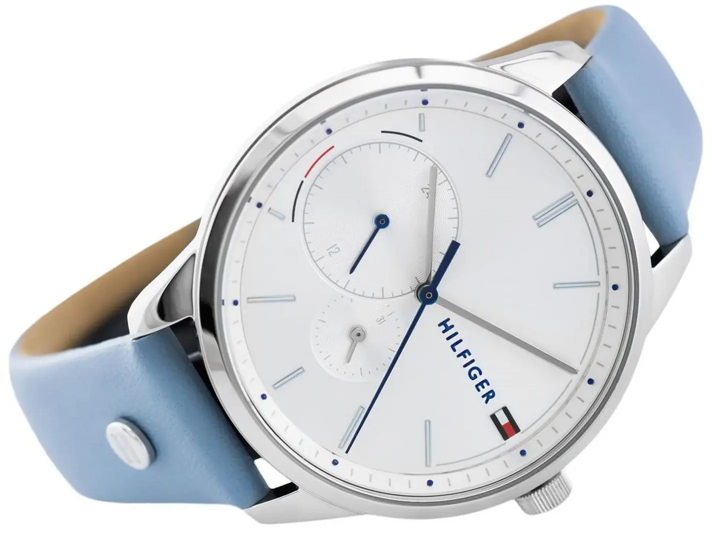 Ceas de mana Tommy Hilfiger Brooke 1782023 (Blue/Silver) - 3