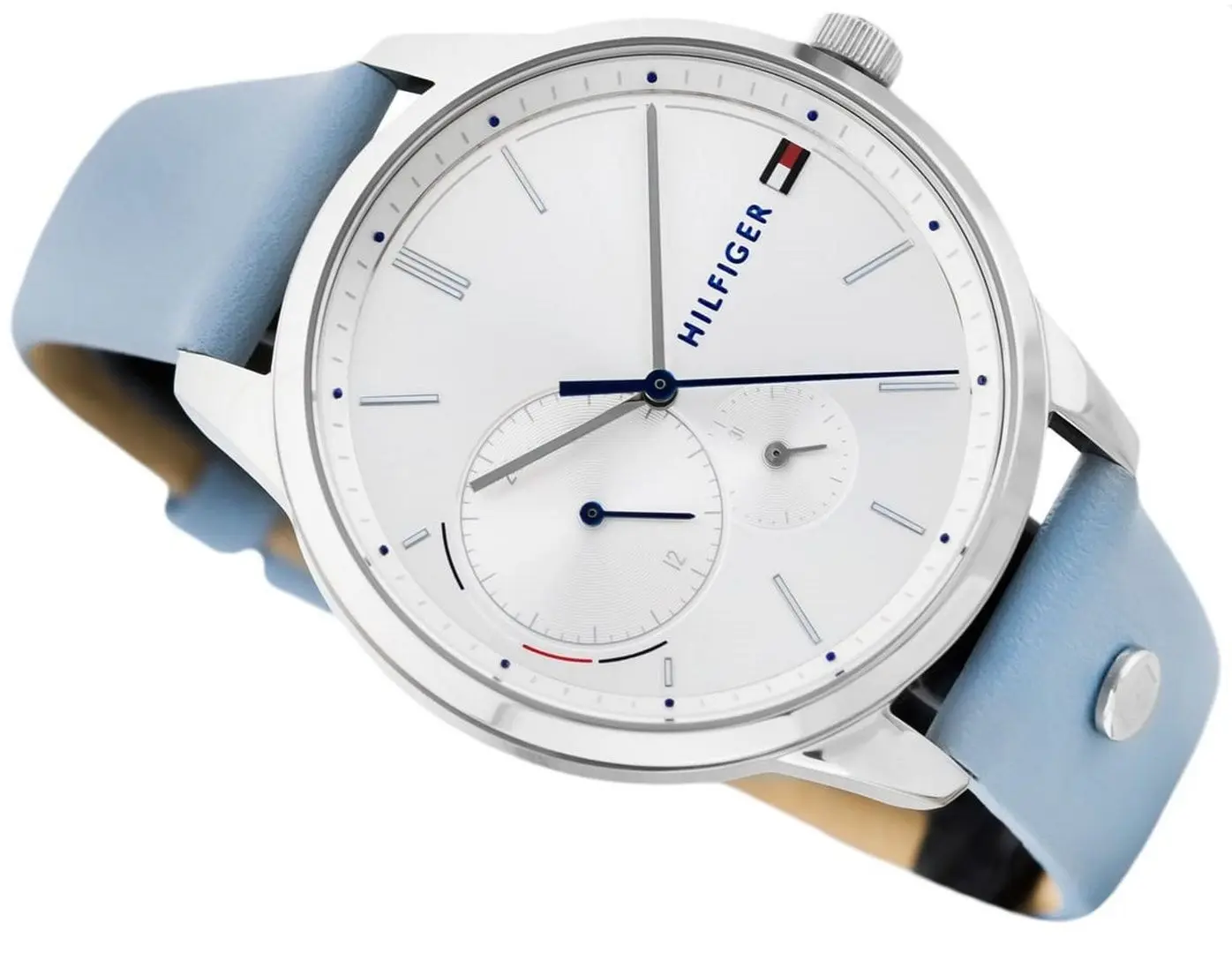 Ceas de mana Tommy Hilfiger Brooke 1782023 (Blue/Silver) - 4