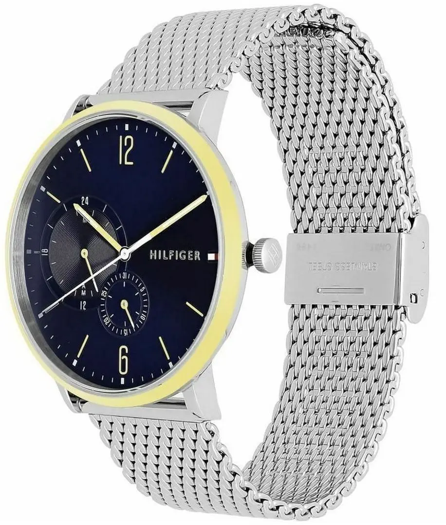 Ceas de mana Tommy Hilfiger Brooklyn 1791505 (Silver/Gold) - 3