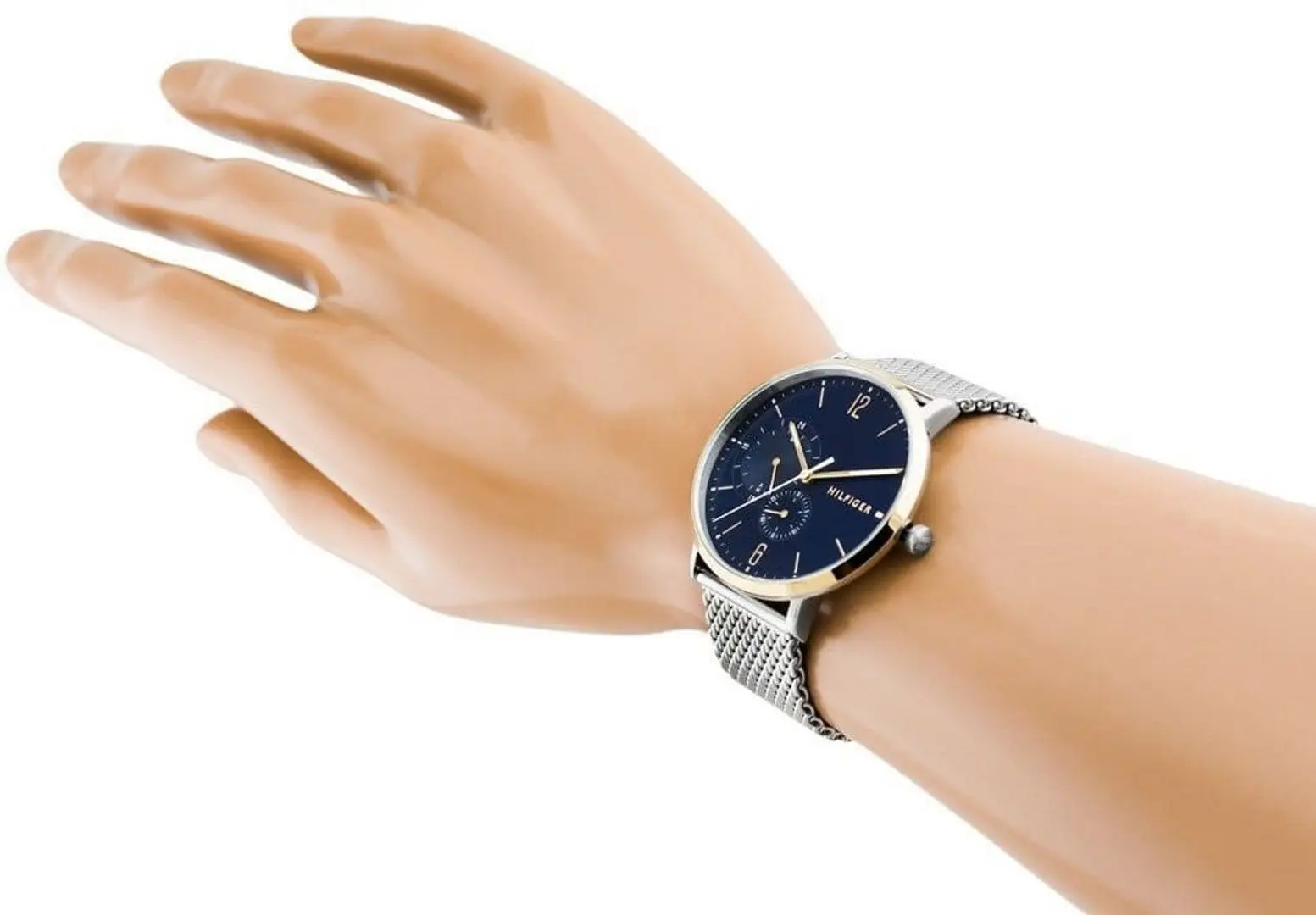 Ceas de mana Tommy Hilfiger Brooklyn 1791505 (Silver/Gold) - 8