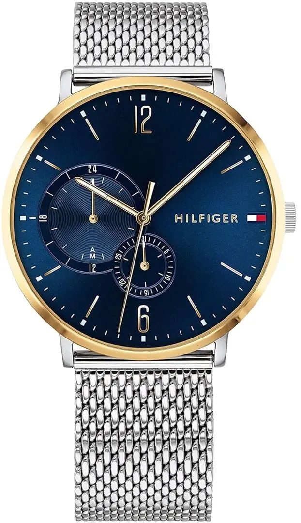 Ceas de mana Tommy Hilfiger Brooklyn 1791505 (Silver/Gold)