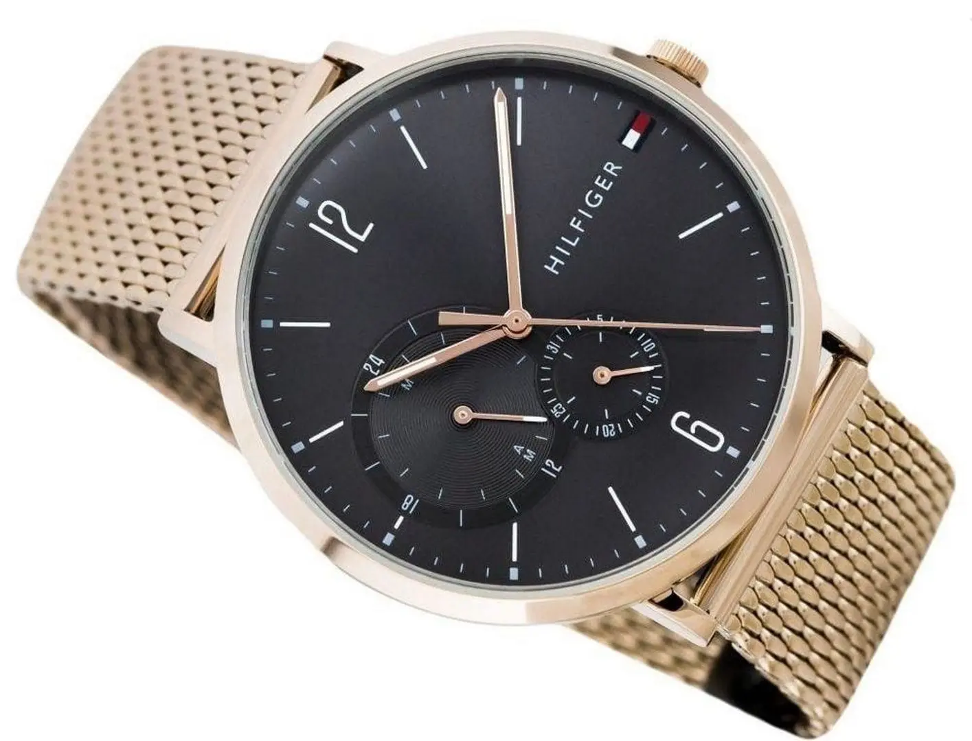 Ceas de mana Tommy Hilfiger Brooklyn 1791506 (Rose Gold/Black) - 4