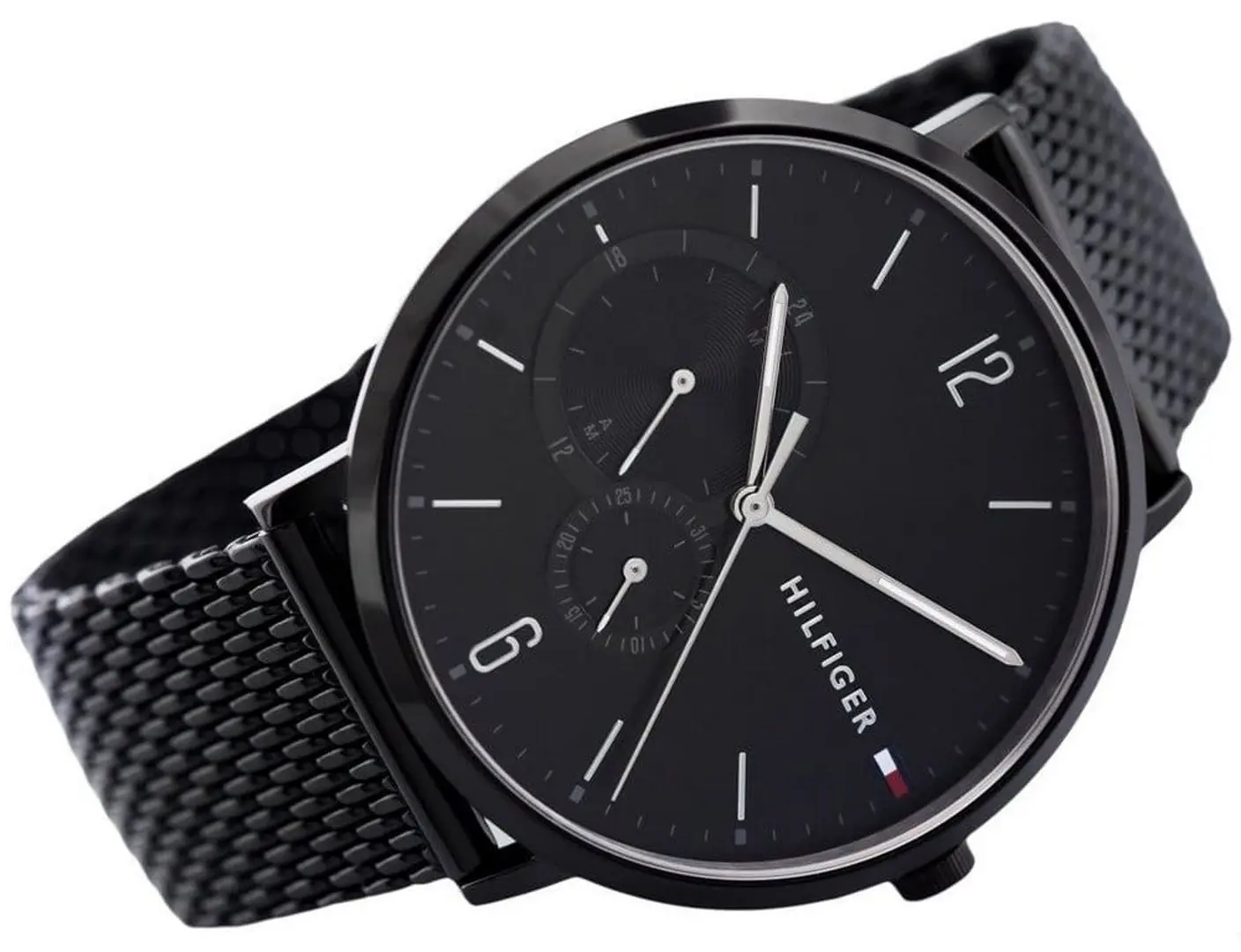 Ceas de mana Tommy Hilfiger Brooklyn 1791507 (Black) - 3