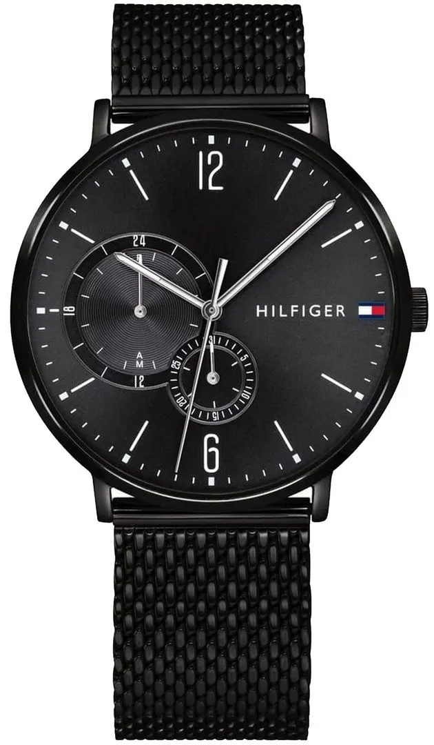 Ceas de mana Tommy Hilfiger Brooklyn 1791507 (Black)