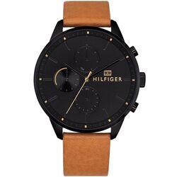 Ceas de mana Tommy Hilfiger Chase 1791486 (Brown/Black)