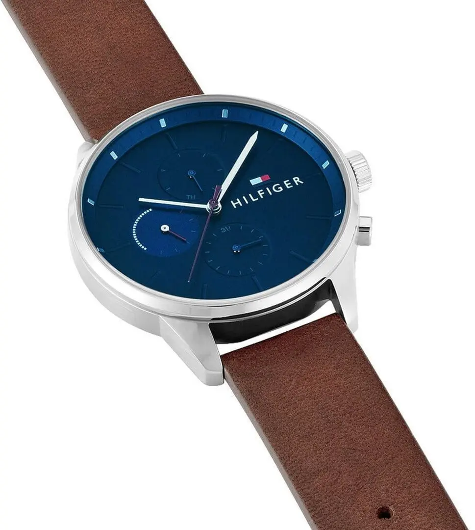 Наручные часы Tommy Hilfiger Chase 1791487 (Brown/Silver) - 5