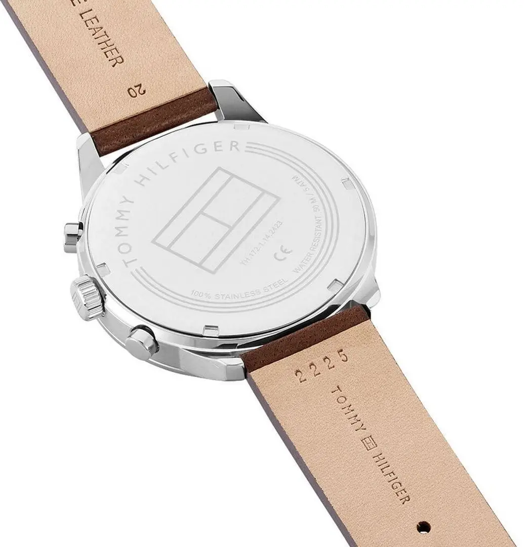 Наручные часы Tommy Hilfiger Chase 1791487 (Brown/Silver) - 6