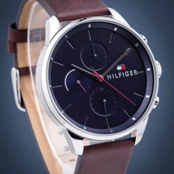 Наручные часы Tommy Hilfiger Chase 1791487 (Brown/Silver) Thumb