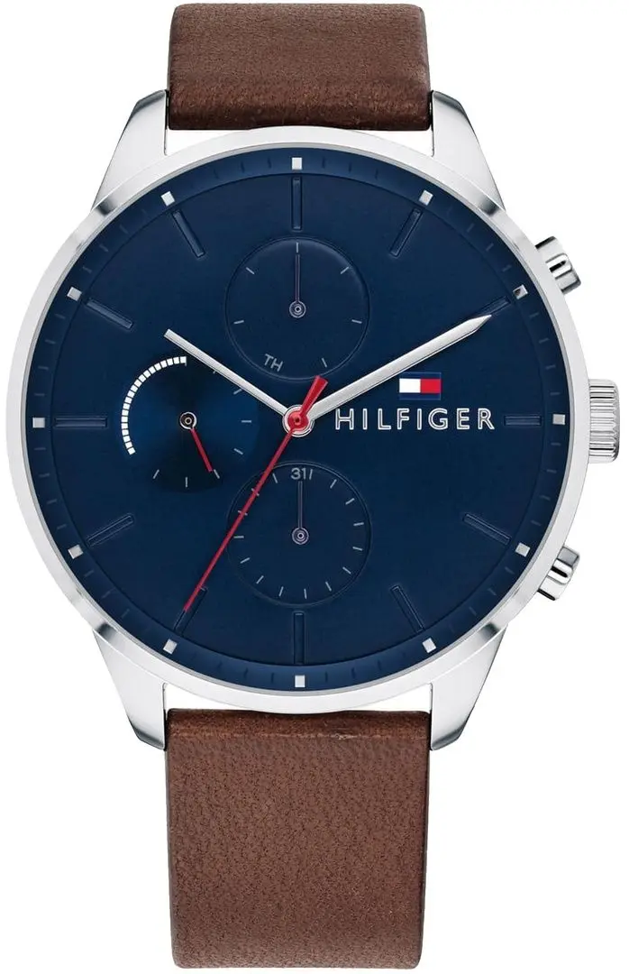 Наручные часы Tommy Hilfiger Chase 1791487 (Brown/Silver)