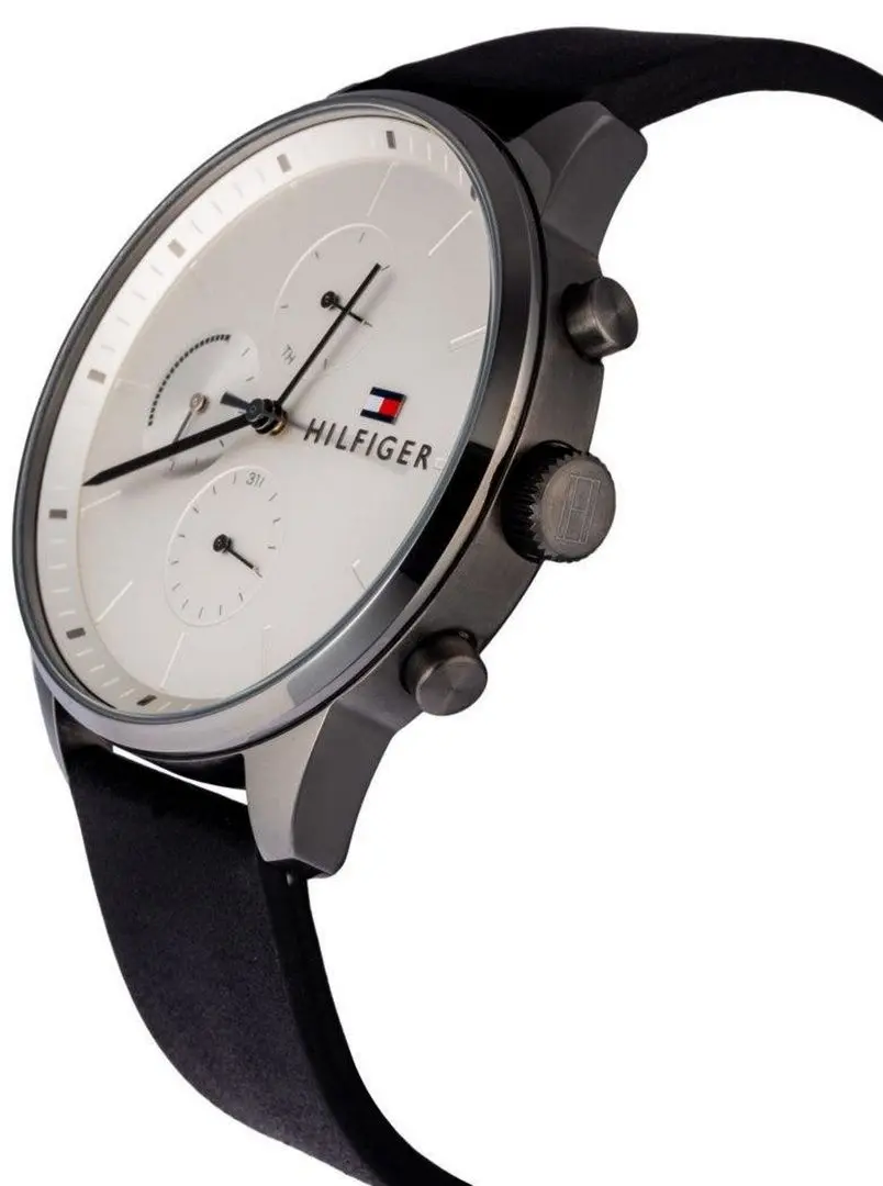 Ceas de mana Tommy Hilfiger Chase 1791489 (Black/Grey) - 2