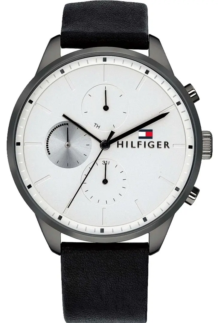 Ceas de mana Tommy Hilfiger Chase 1791489 (Black/Grey)