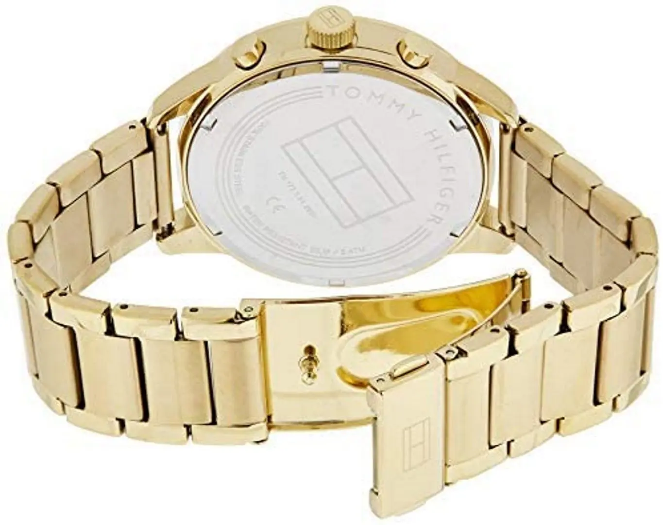 Ceas de mana Tommy Hilfiger Chase 1791576 (Gold) - 4