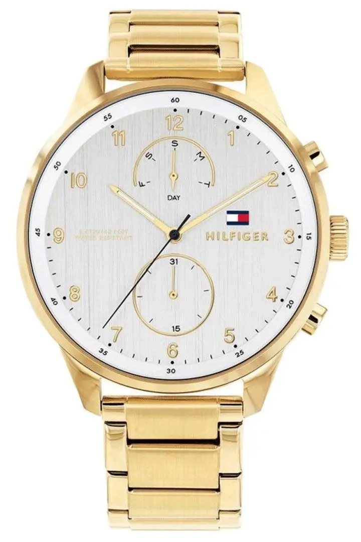 Ceas de mana Tommy Hilfiger Chase 1791576 (Gold)