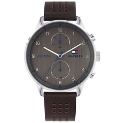 Ceas de mana Tommy Hilfiger Chase 1791579 (Brown/Silver)