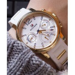 Наручные часы Tommy Hilfiger Claudia 1781745 (White/Gold) Thumb