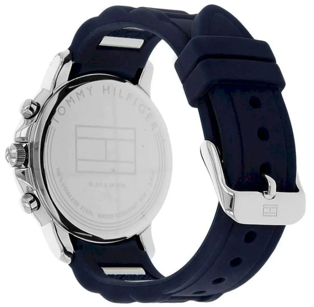 Ceas de mana Tommy Hilfiger Claudia 1781746 (Blue/Silver) - 4