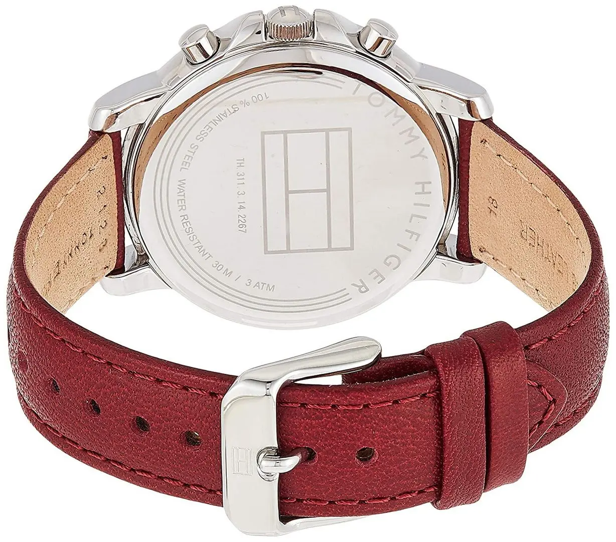 Наручные часы Tommy Hilfiger Claudia 1781816 (Red/Silver) - 3