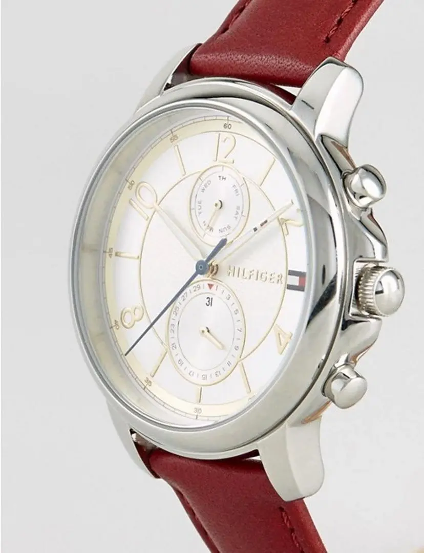Наручные часы Tommy Hilfiger Claudia 1781816 (Red/Silver) - 4