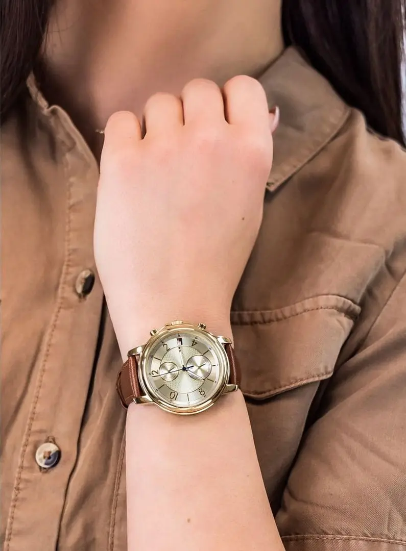 Наручные часы Tommy Hilfiger Claudia 1781818 (Brown/Gold) - 4