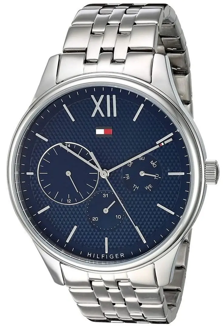 Наручные часы Tommy Hilfiger Damon 1791416 (Silver/Blue) - 2