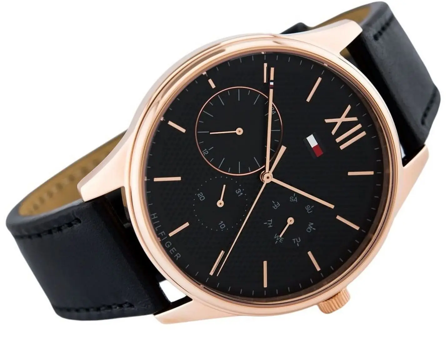 Наручные часы Tommy Hilfiger Damon 1791419 (Black/Rose Gold) - 3