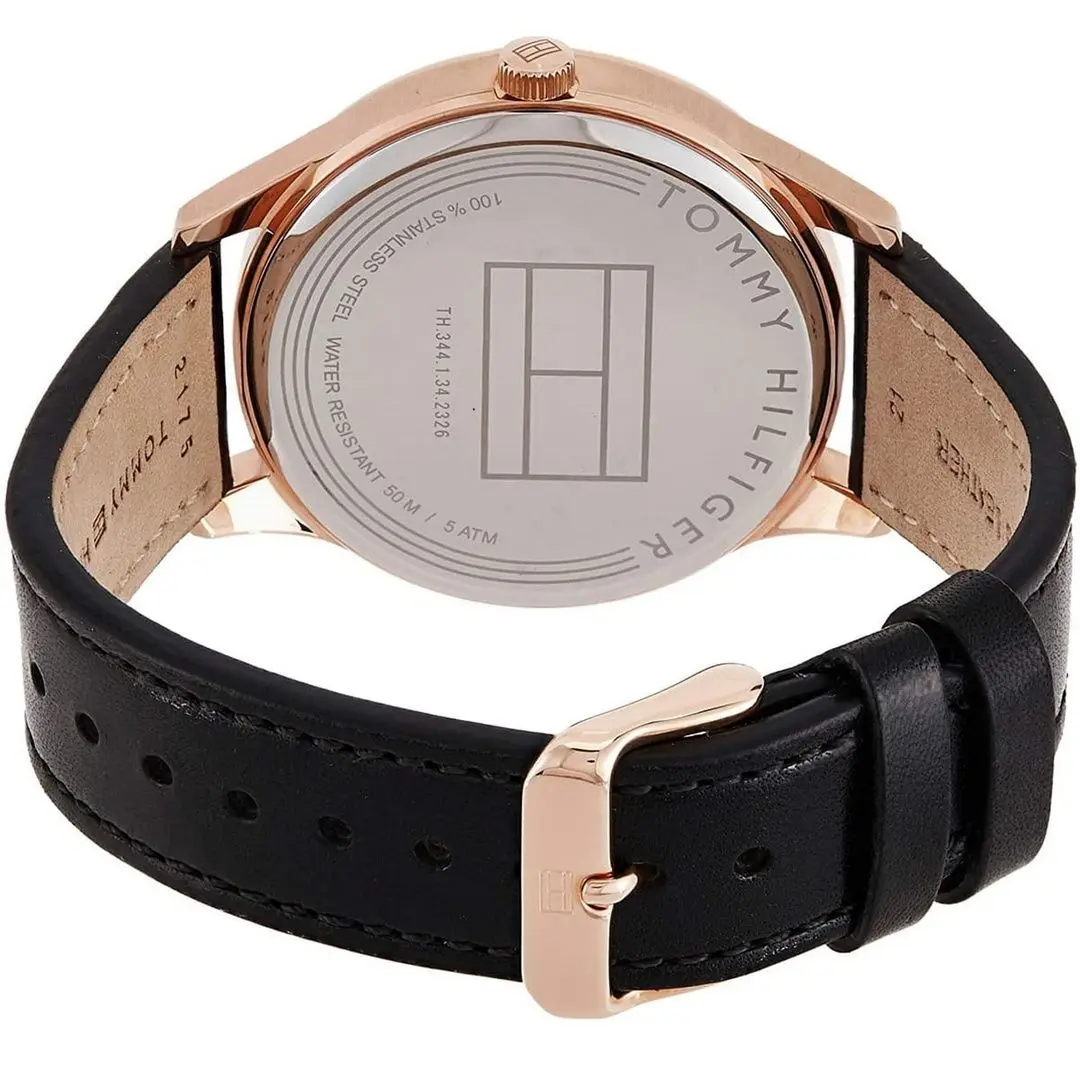 Наручные часы Tommy Hilfiger Damon 1791419 (Black/Rose Gold) - 5