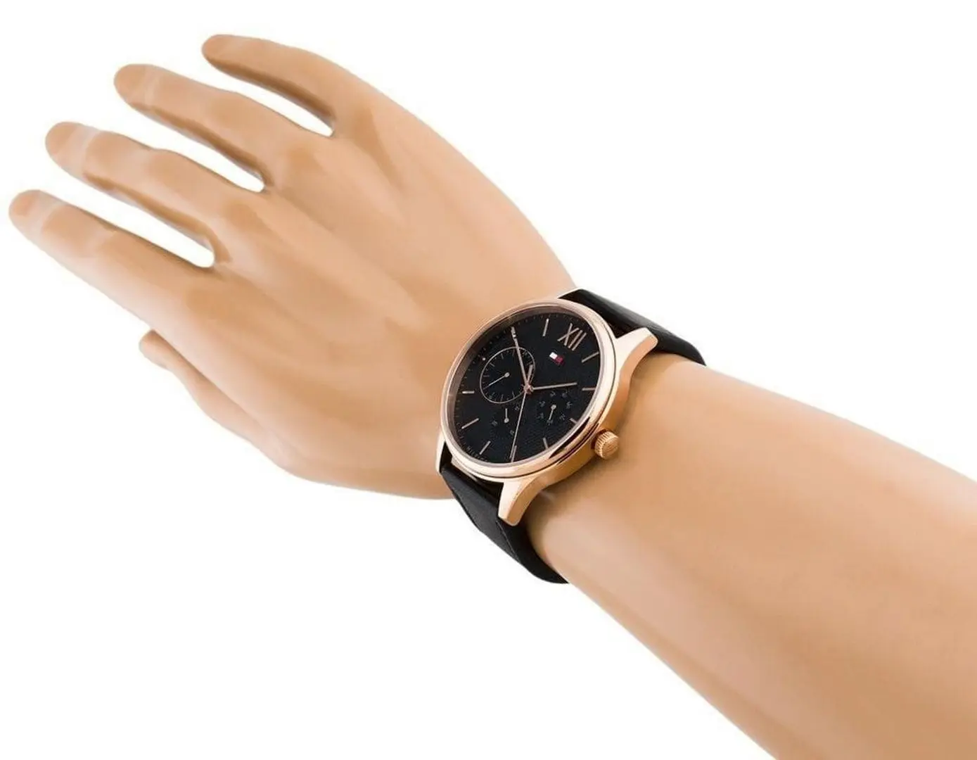 Наручные часы Tommy Hilfiger Damon 1791419 (Black/Rose Gold) - 6