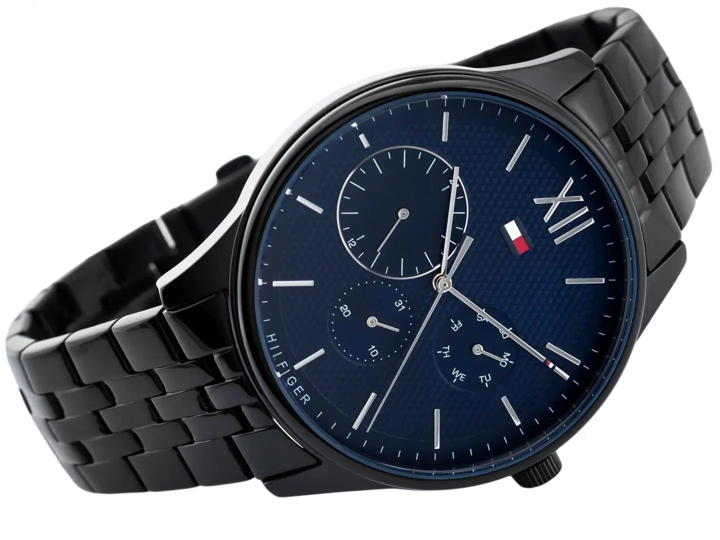 Наручные часы Tommy Hilfiger Damon 1791454 (Black/Blue) - 3