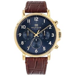 Ceas de mana Tommy Hilfiger Daniel 1710380 (Brown/Blue)