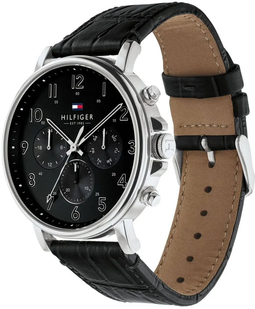 Ceas de mana Tommy Hilfiger Daniel 1710381 (Black) - 3