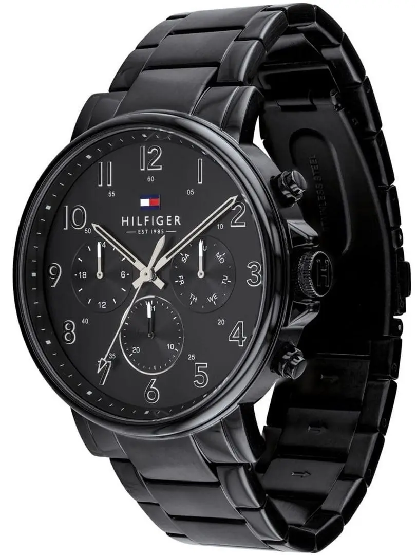 Ceas de mana Tommy Hilfiger Daniel 1710383 (Black) - 2