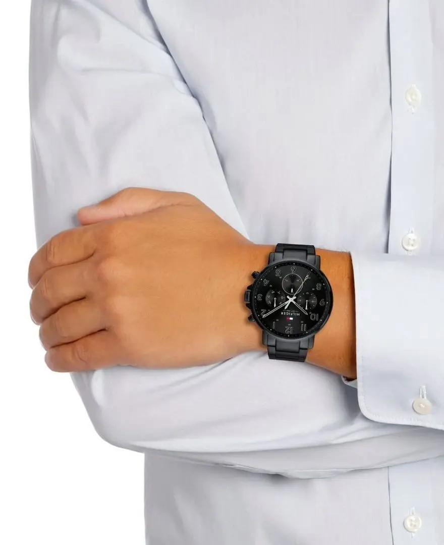 Ceas de mana Tommy Hilfiger Daniel 1710383 (Black) - 7