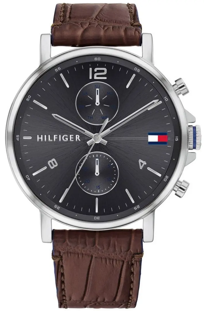Ceas de mana Tommy Hilfiger Daniel 1710416 (Brown/Silver)