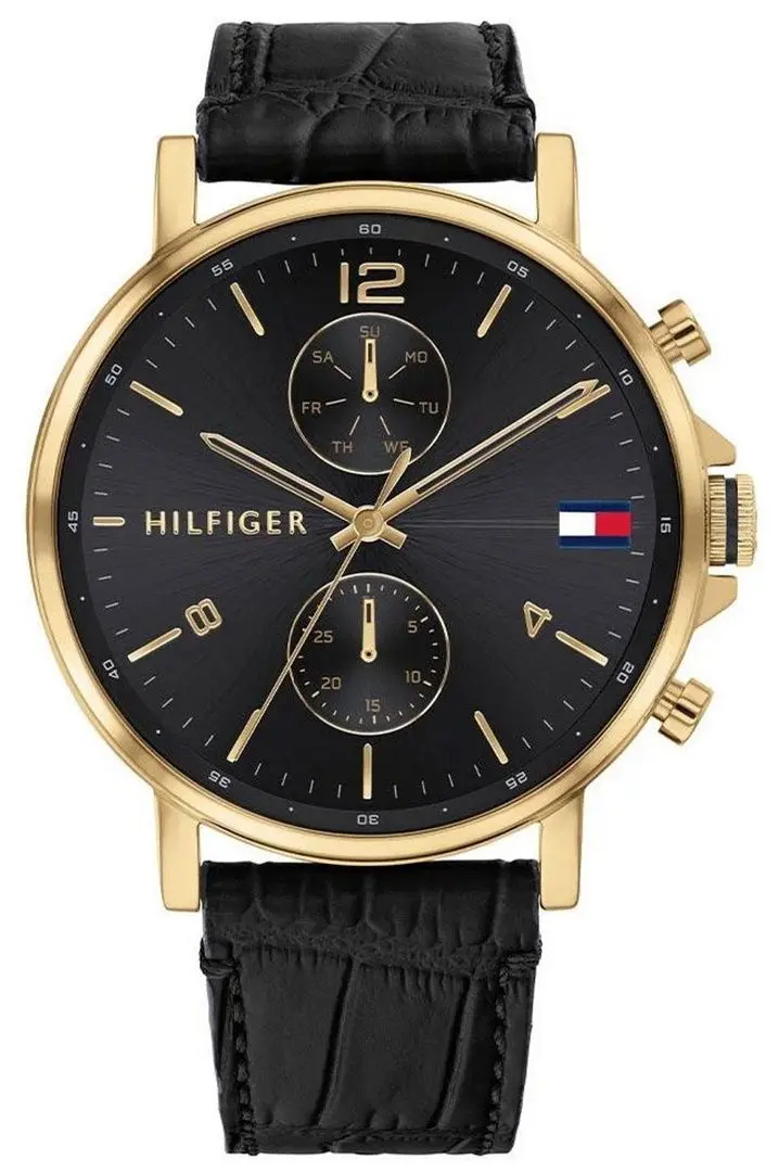 Ceas de mana Tommy Hilfiger Daniel 1710417 (Black/Gold)