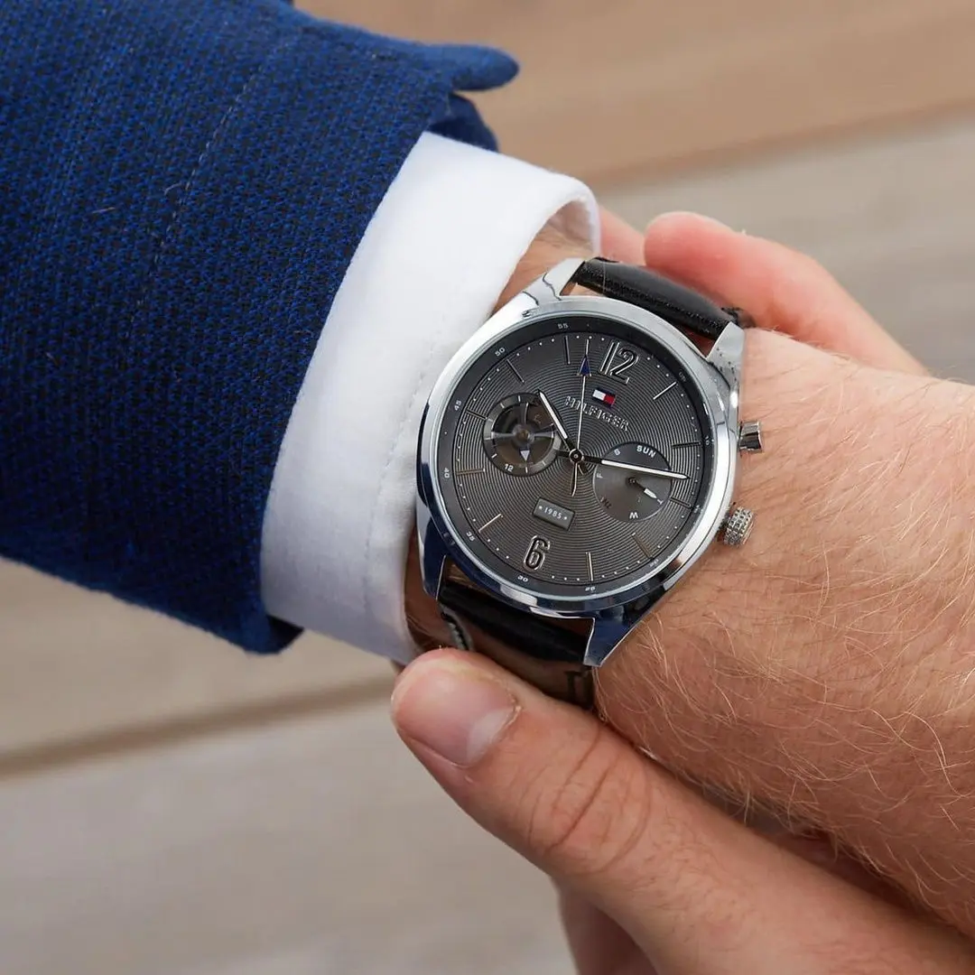 Наручные часы Tommy Hilfiger Deacan 1791548 (Black/Silver) - 6