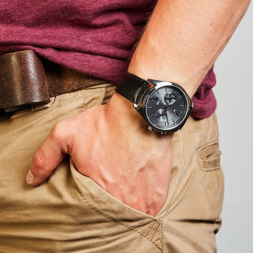 Наручные часы Tommy Hilfiger Deacan 1791548 (Black/Silver) - 7