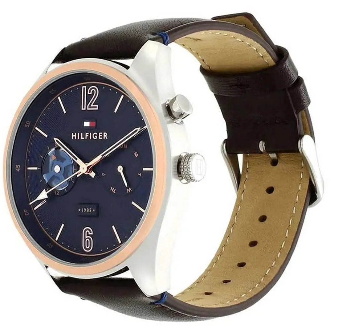 Ceas de mana Tommy Hilfiger Deacan 1791549 (Brown/Rose Gold) - 3