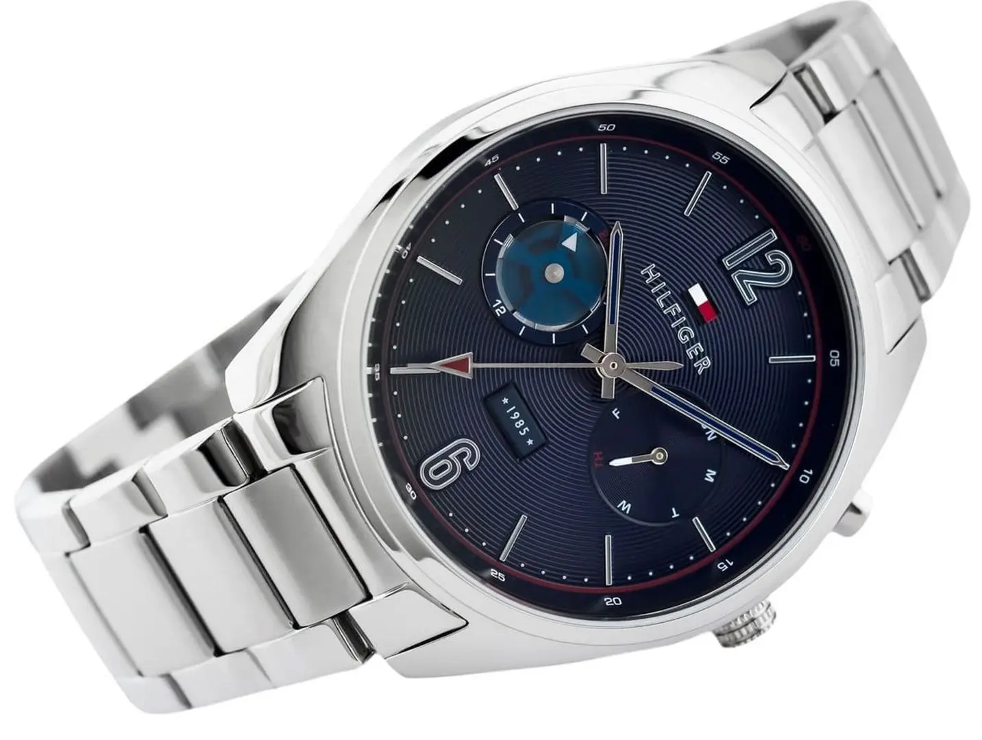 Наручные часы Tommy Hilfiger Deacan 1791551 (Silver/Blue) - 3