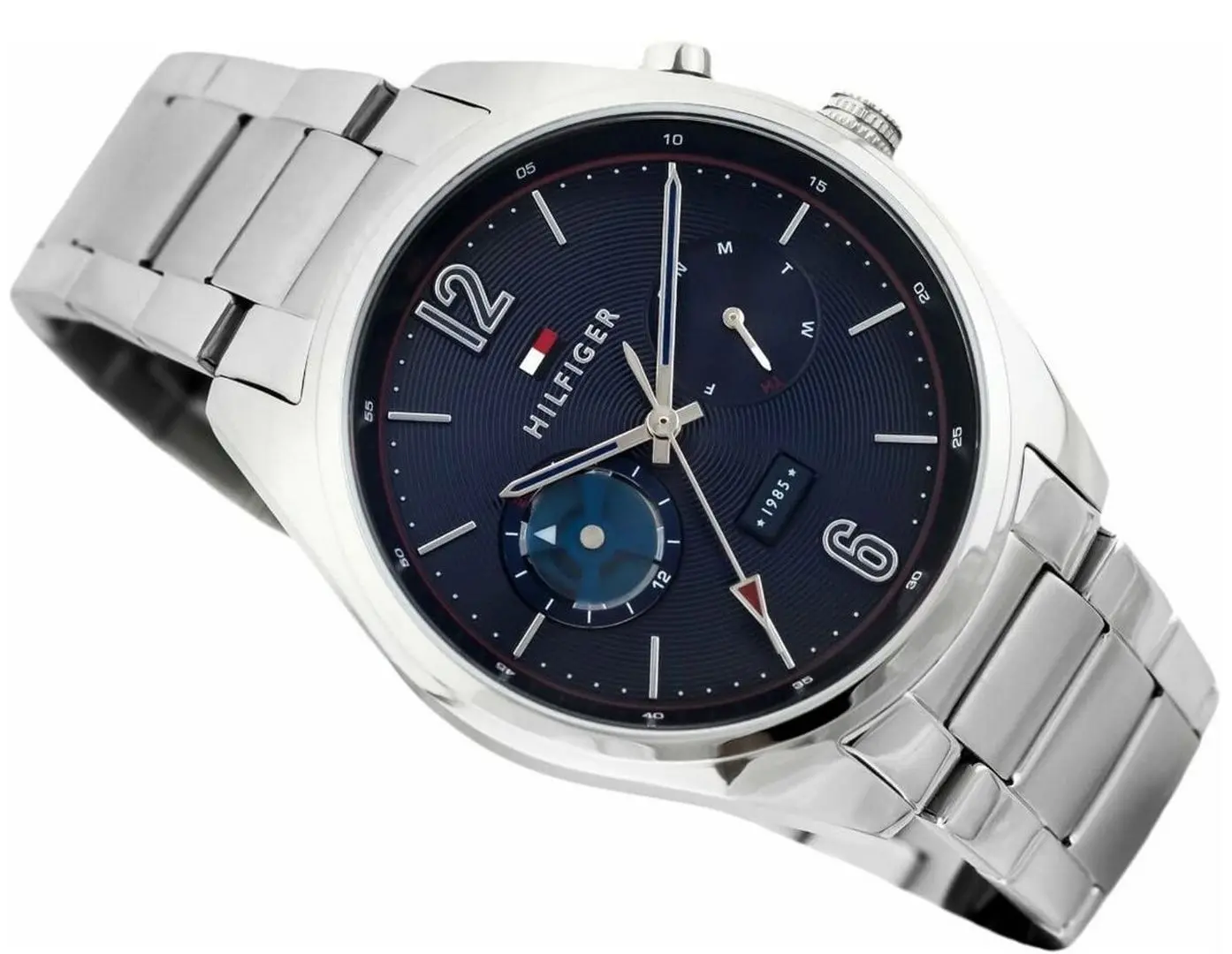 Наручные часы Tommy Hilfiger Deacan 1791551 (Silver/Blue) - 4