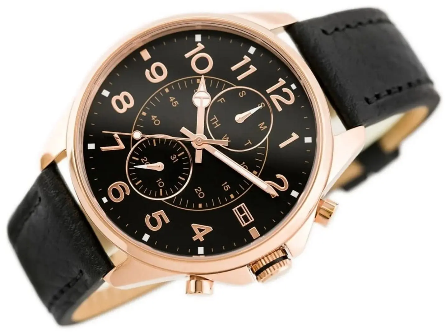 Наручные часы Tommy Hilfiger Dean 1791273 (Black/Rose Gold) - 2