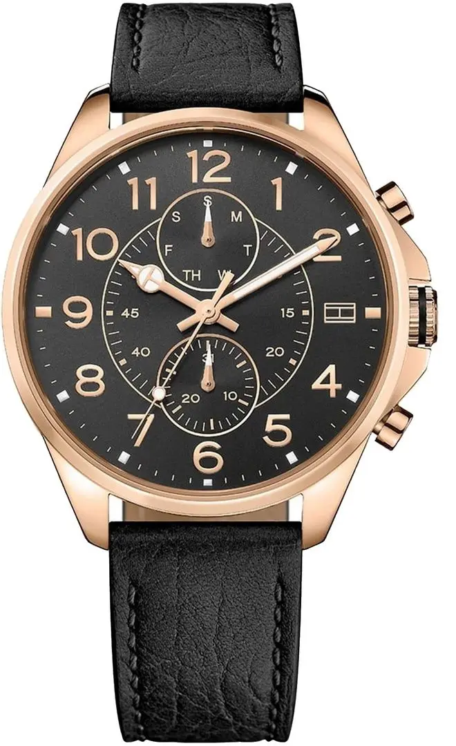 Наручные часы Tommy Hilfiger Dean 1791273 (Black/Rose Gold)