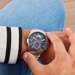 Наручные часы Tommy Hilfiger Decker 1791348 (Silver/Blue) Thumb