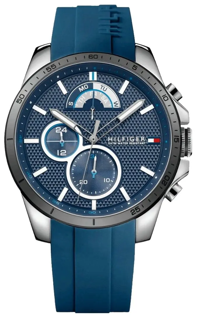 Наручные часы Tommy Hilfiger Decker 1791350 (Blue/Silver)