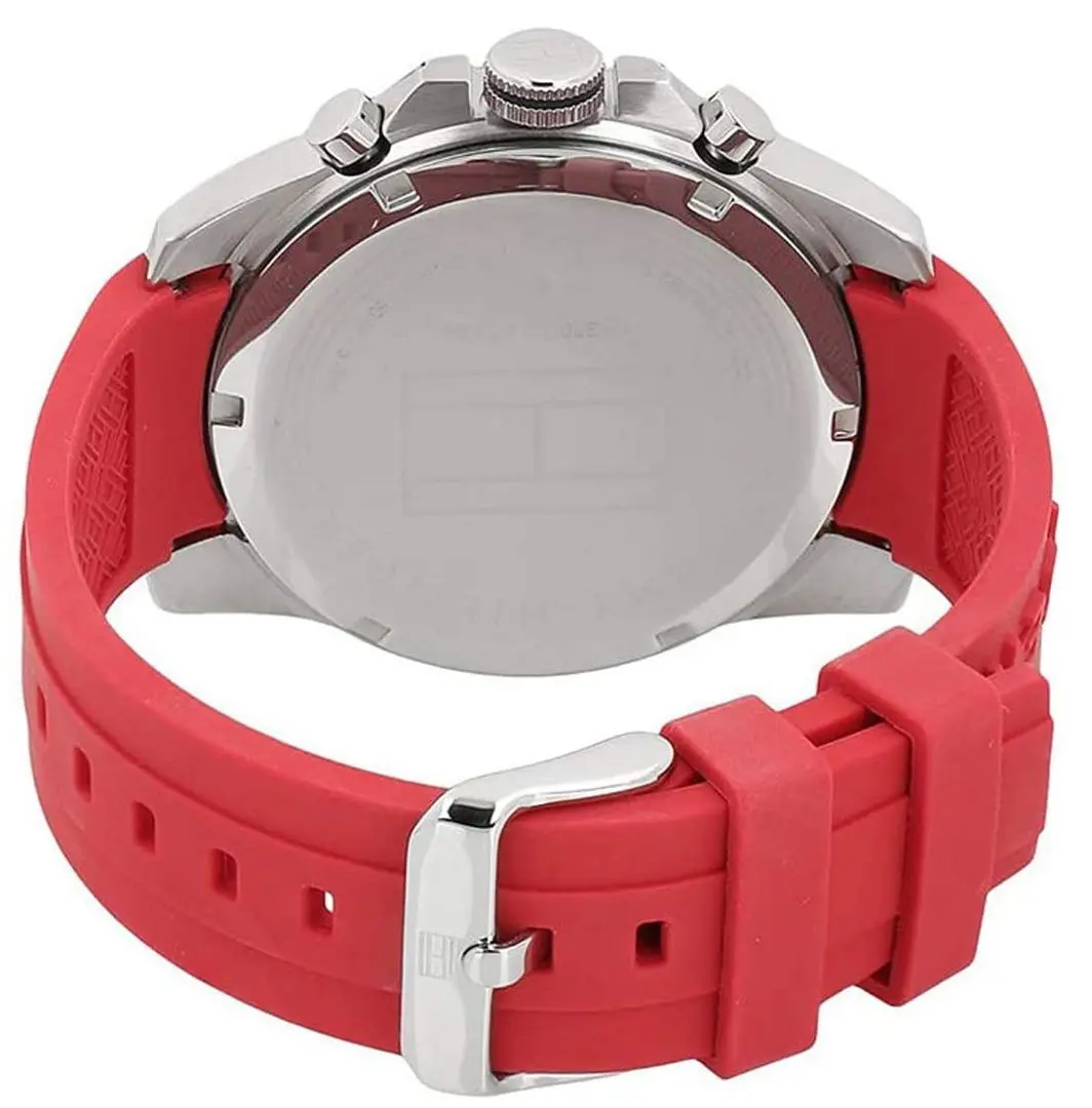 Наручные часы Tommy Hilfiger Decker 1791351 (Red/Silver) - 4