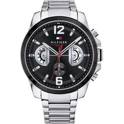 Ceas de mana Tommy Hilfiger Decker 1791472 (Silver/Black)