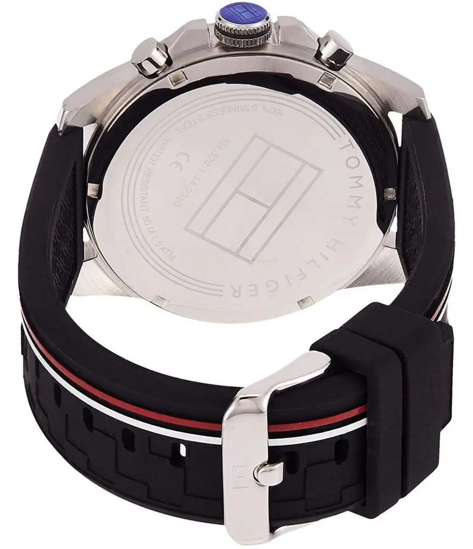 Ceas de mana Tommy Hilfiger Decker 1791473 (Black/Silver) - 3