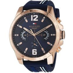Ceas de mana Tommy Hilfiger Decker 1791474 (Blue/Rose Gold) Thumb